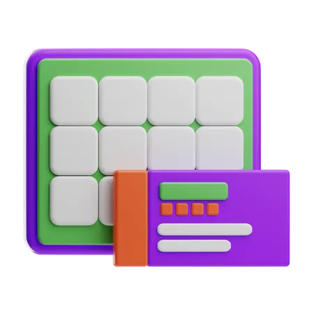 Cheque Lottery  3D Icon