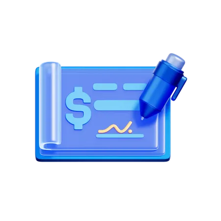 결제 확인  3D Icon