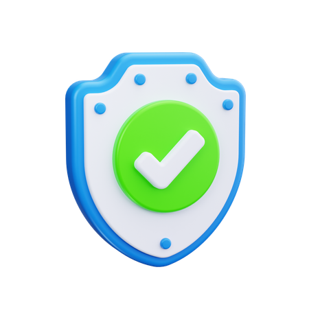 Comprobar seguridad  3D Icon