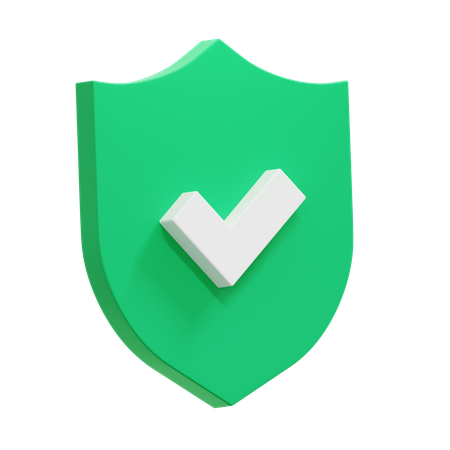 Comprobar seguridad  3D Icon