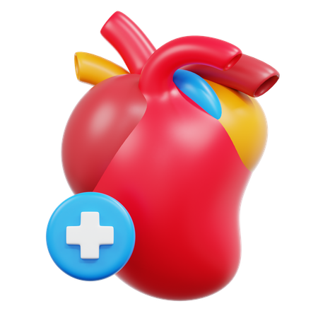 Chequeo del corazon  3D Icon