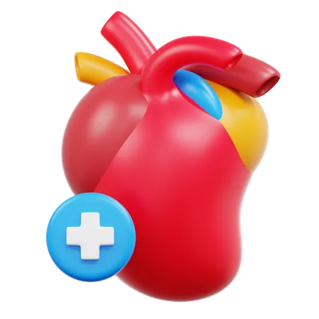 Chequeo del corazon  3D Icon