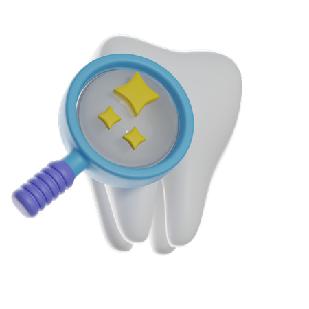 Revisión dental  3D Icon