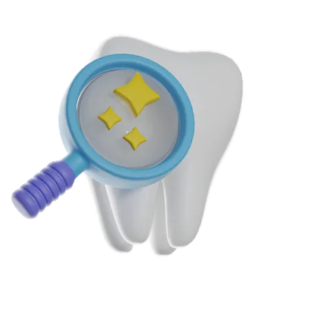 Revisión dental  3D Icon