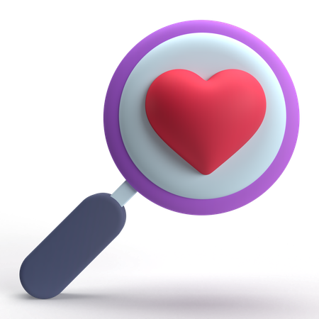Chercher l'amour  3D Icon