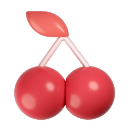 Cherries  3D Icon