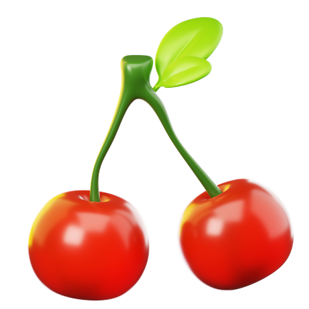 Cherries  3D Icon