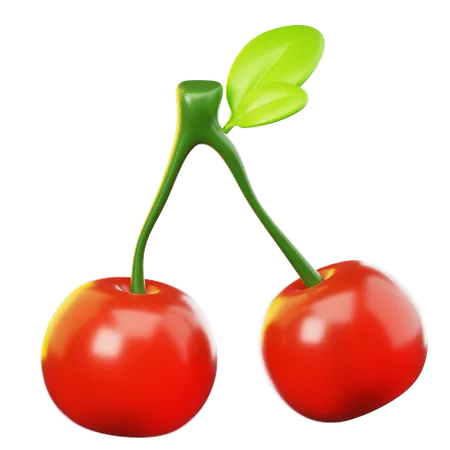 Cherries  3D Icon