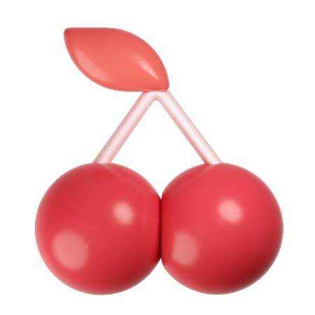 Cherries  3D Icon