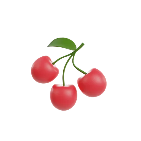 Cherry  3D Illustration