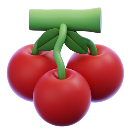 Cherry  3D Icon