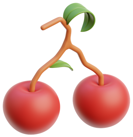 Cherry  3D Icon