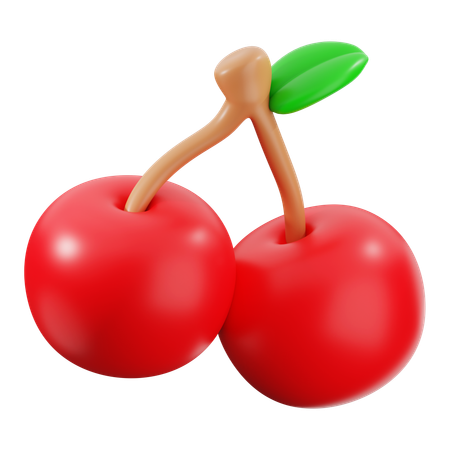 Cherry  3D Icon