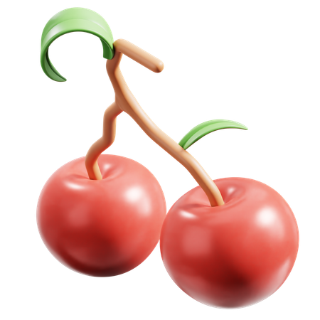 Cherry  3D Icon