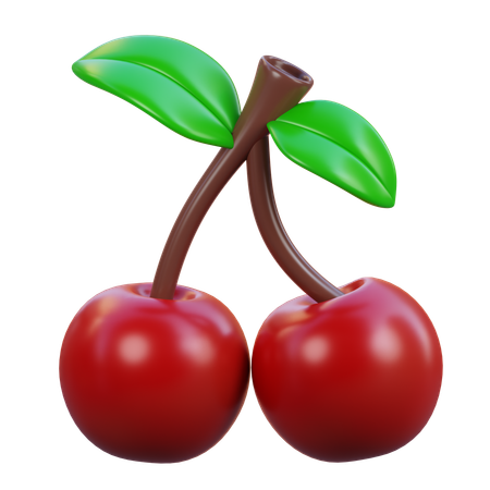 Cherry  3D Icon