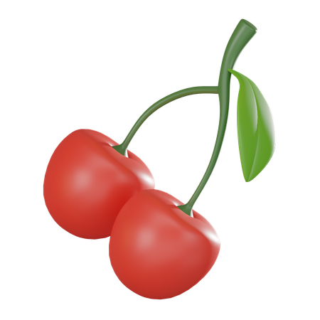 Cherry  3D Icon