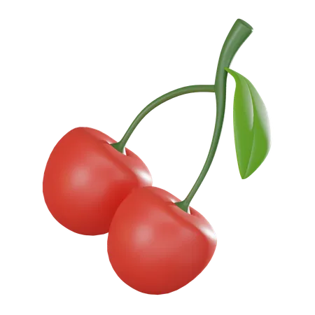 Cherry  3D Icon