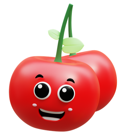 Cherry  3D Icon