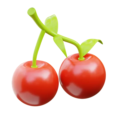 Cherry  3D Icon