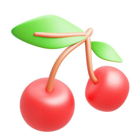 Cherry  3D Icon