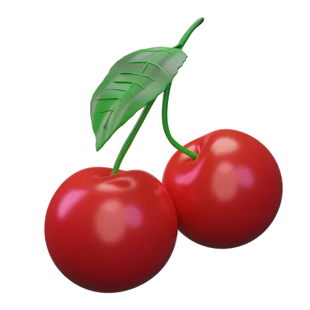 Cherry  3D Icon