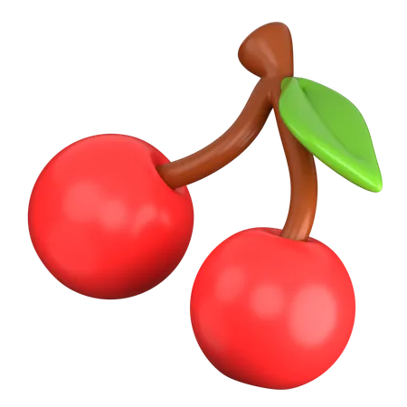 Cherry  3D Icon