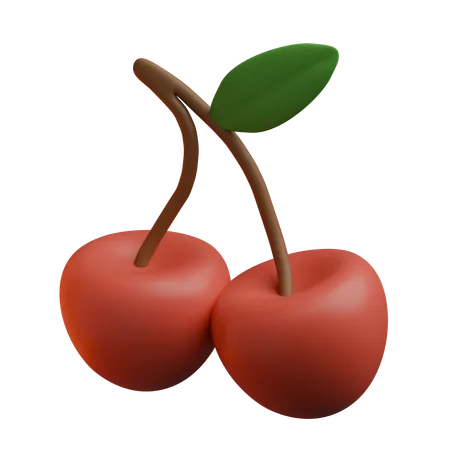 Cherry  3D Icon