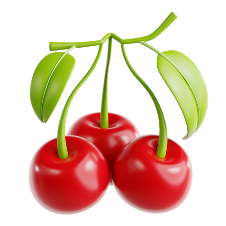 Cherry  3D Icon