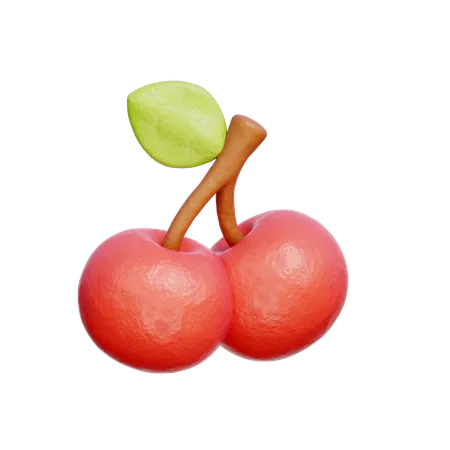 Cherry  3D Icon