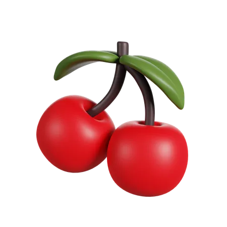 Cherry  3D Icon