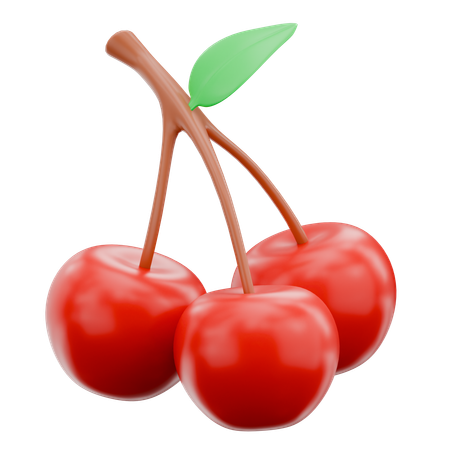 Cherry  3D Icon