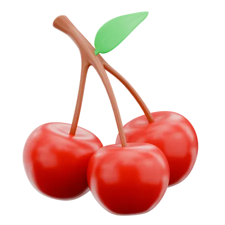 Cherry  3D Icon