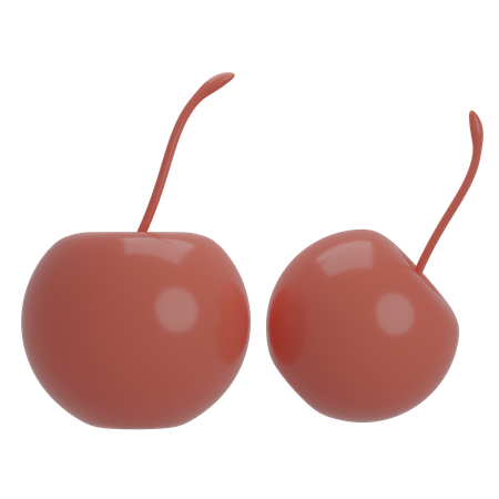 Cherry  3D Icon