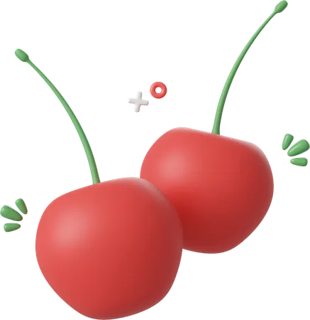 Cherry  3D Icon