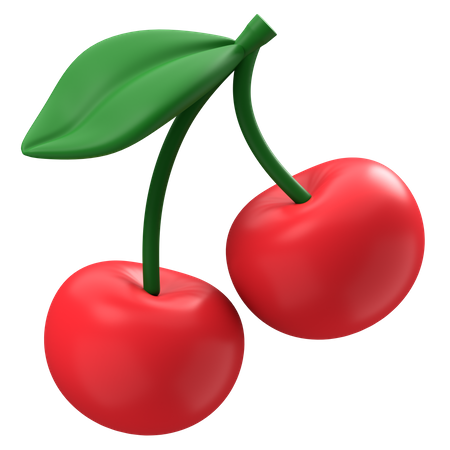 Cherry  3D Icon