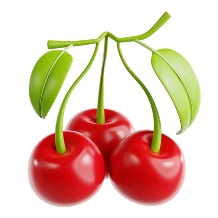 Cherry  3D Icon