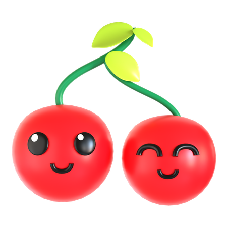 Cherry  3D Icon