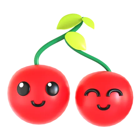 Cherry  3D Icon