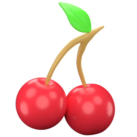 Cherry  3D Icon