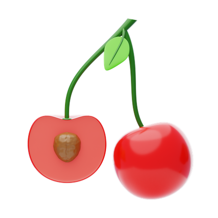 Cherry  3D Icon