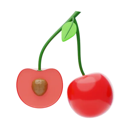 Cherry  3D Icon