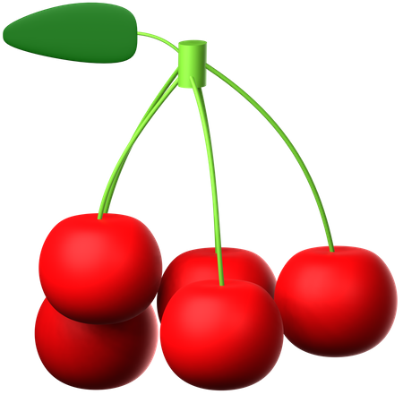 Cherry  3D Icon