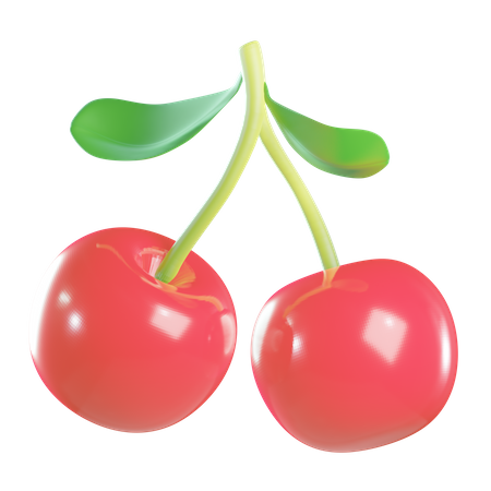 Cherry  3D Icon