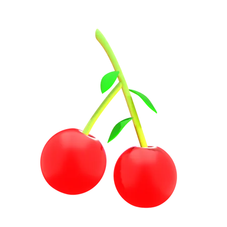 Cherry  3D Icon