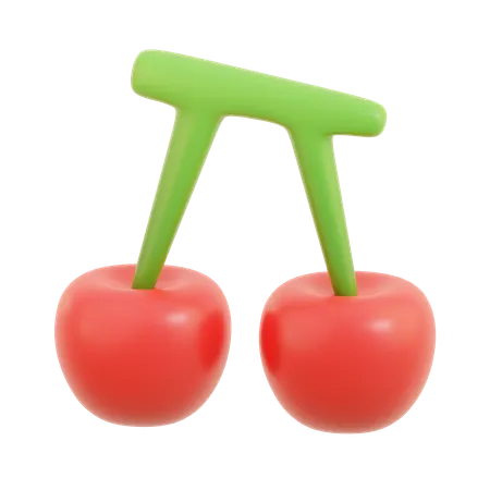 Cherry  3D Icon