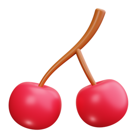 Cherry  3D Icon