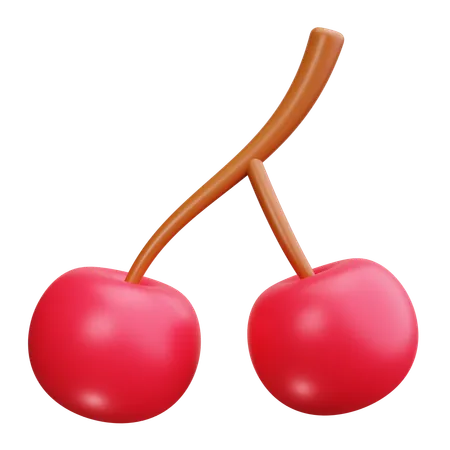 Cherry  3D Icon