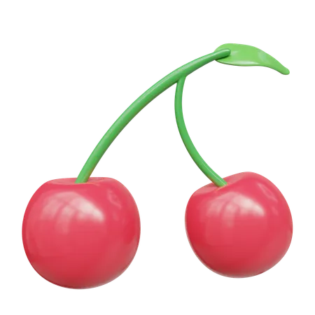 Cherry  3D Icon