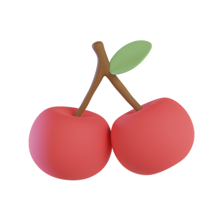 Cherry  3D Icon