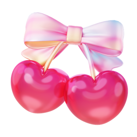 Cherry  3D Icon